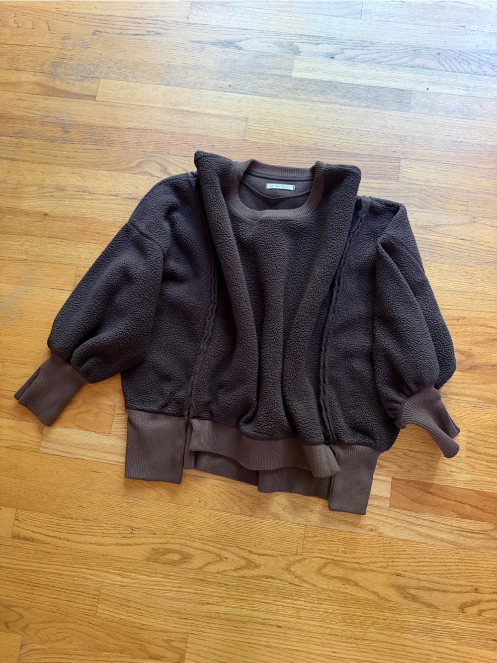 Free People fleece pullover